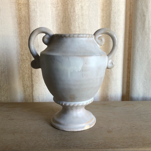 Other - Earth Toned Ceramic Vessel with Handles